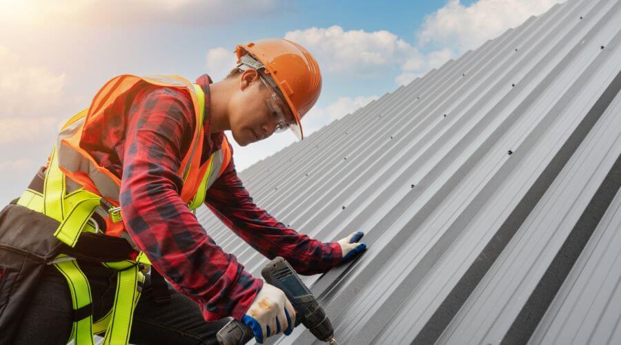 Professional metal roof installation in Addington, OK